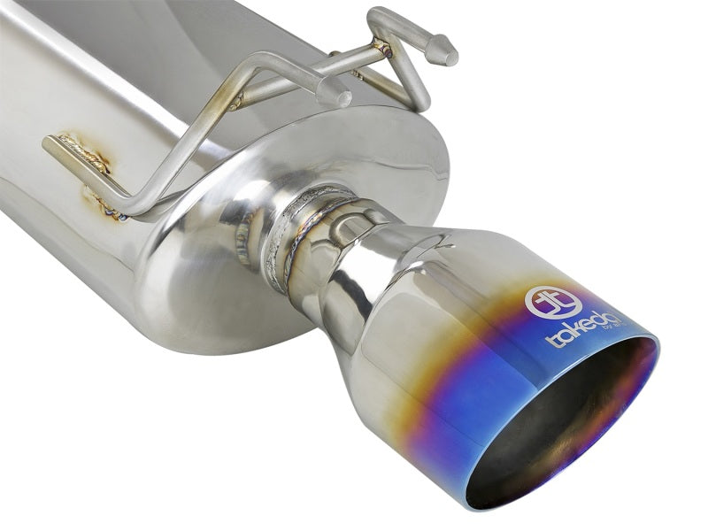 aFe Takeda 2.5-1.75in 304 SS Cat-Back Exhaust System 13-17 Honda Accord LX / EX / EX-L L4-2.4L - 49-36605-L