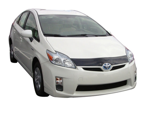 AVS 10-11 Toyota Prius (Excl. V Model) Aeroskin Low Profile Acrylic Hood Shield - Smoke - 320011 for 2010-2013 Toyota Prius -