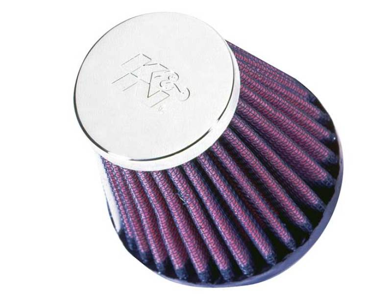 K&amp;N Universal Clamp-On Air Filter 2in FLG / 3-1/8in B / 2in T / 3in L - RC-2580