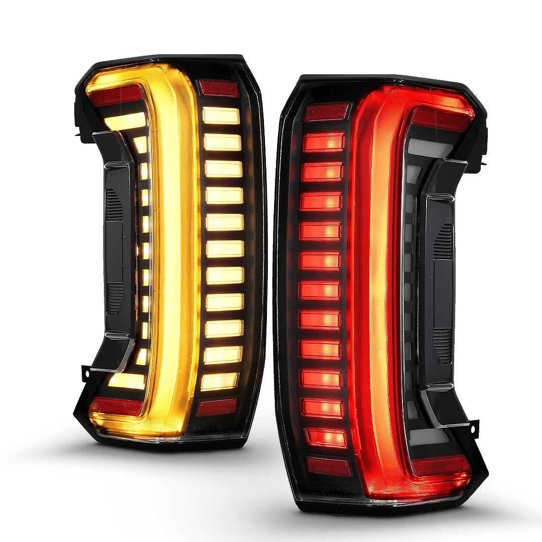 ANZO 22-24 Toyota Tundra (Does Not Fit LED Seq. Models) Z-Series Full LED Tail Lights - Pair - 311454X by ANZO