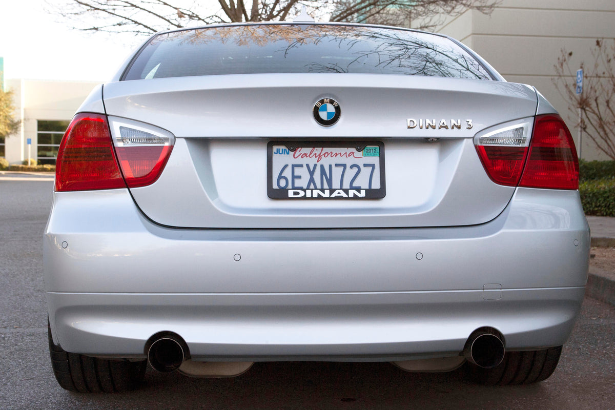 Dinan - Free Flow Axle-Back Exhaust - 2007-2011 BMW 335i/335xi - D660-0012-BLK