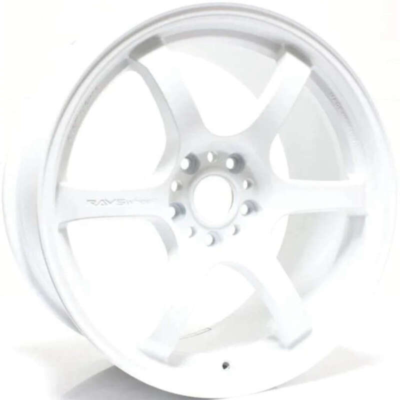 Gram Lights 57DR 18x9.5 +38 5-114.3 Ceramic Pearl Wheel - WGIX38ECPP