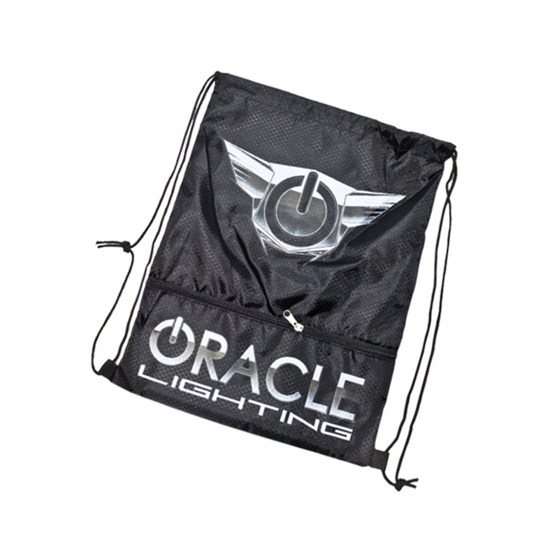 Oracle Draw String Bag - Black/Silver SEE WARRANTY - 8047-504