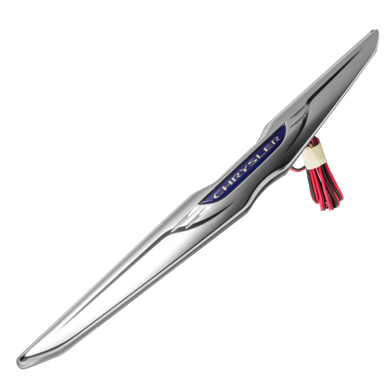Oracle Chrysler Illuminated LED Sleek Wing - Dual Intensity - Green SEE WARRANTY - 3020-004
