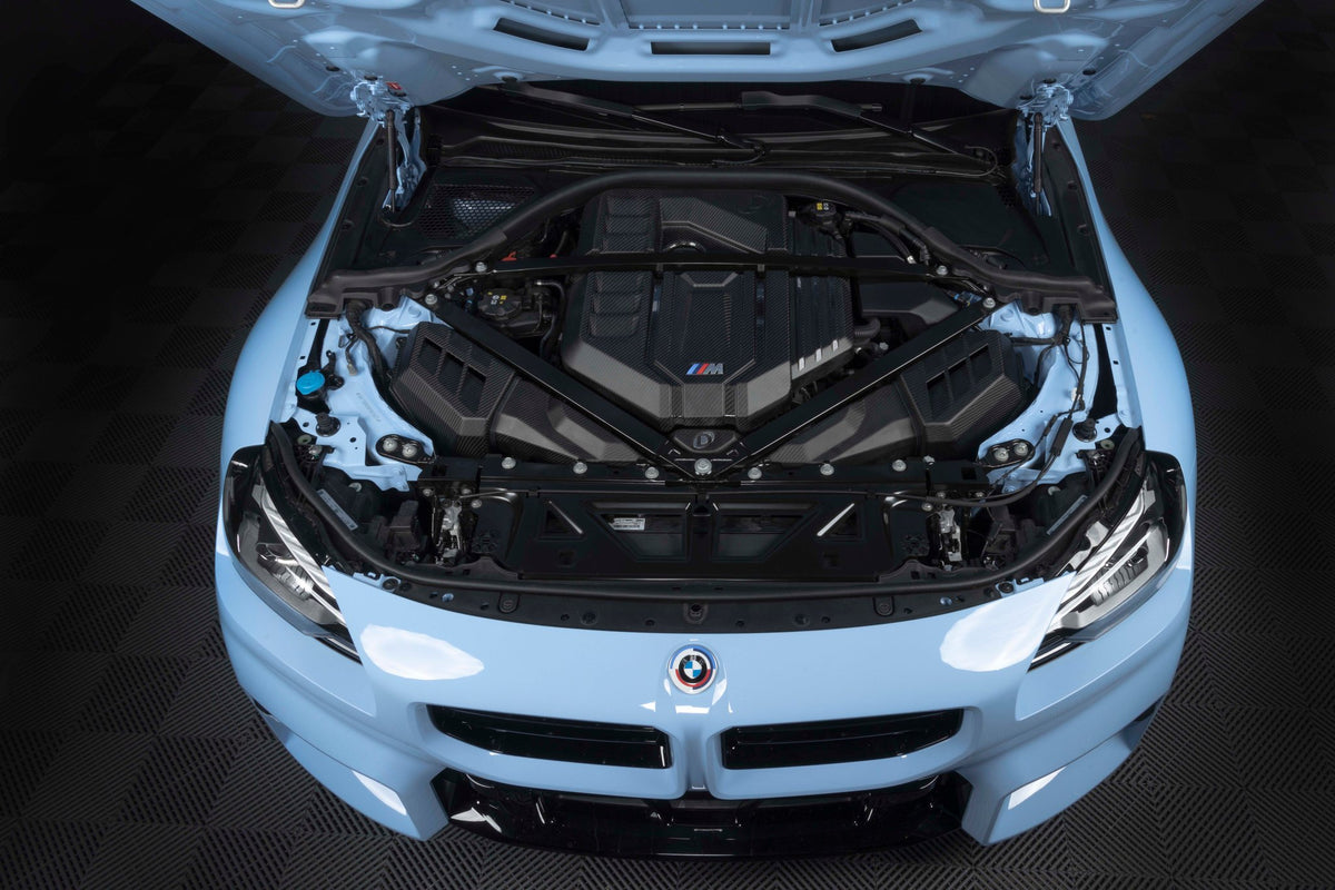 Dinan - Matte Carbon Fiber Engine Cover - 2021-2026 BMW M2/M3/M4 - D590-0005-B