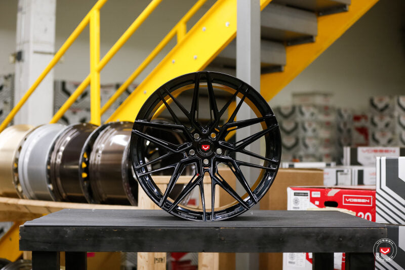 Vossen Forged EVO-5R - 22x10.5 - ET16 - 5x112 - 66.56 - GB - GLOSS BLACK - X5M G05 / X6M G06 FRONT - EVO-5R-2M001