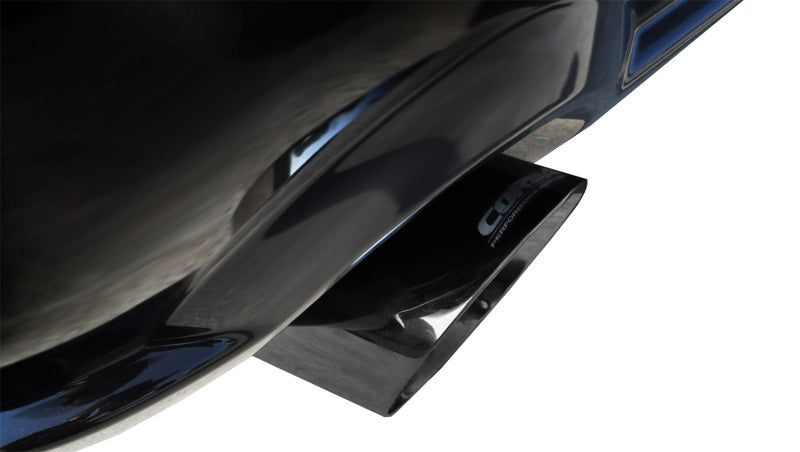 Corsa 2005-2010 Ford Mustang Shelby GT500 5.4L V8 Black Xtreme Axle-Back Exhaust - 14314BLK