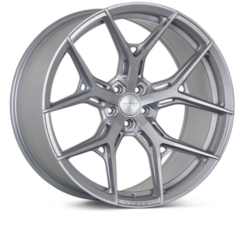 Vossen HF5 - 19x9.5 - ET7 - 5x112 - 66.56 - DEEP - SS - SATIN SILVER - HF5-9M008