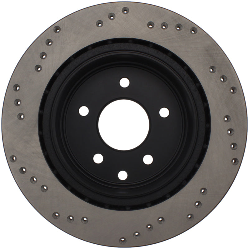 StopTech 08-09 Infiniti EX35 / 05-08 G35 / 09 G37 / 06-09 M35/M45 Drilled Right Rear Rotor - 128.42088R