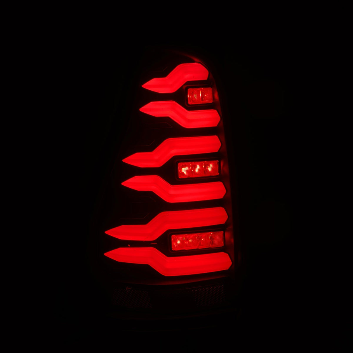 AlphaRex 03-09 Toyota 4Runner LUXX-Series LED Tail Lights- Black - 690060 for 2003-2009 Toyota 4Runner - package contents