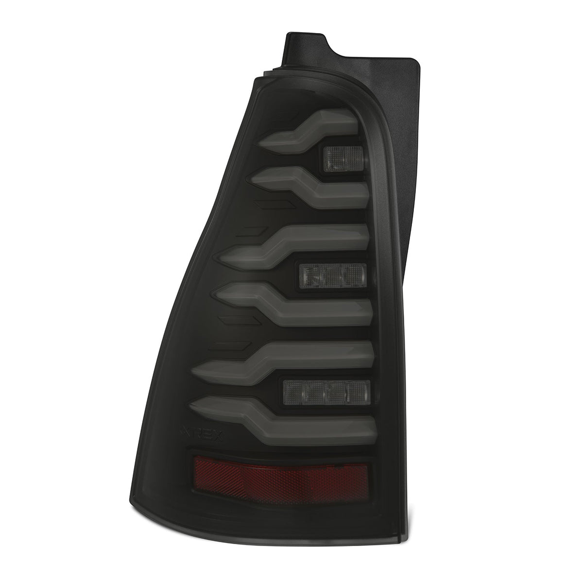 AlphaRex 03-09 Toyota 4Runner LUXX-Series LED Tail Lights- Black - 690060 for 2003-2009 Toyota 4Runner - close-up
