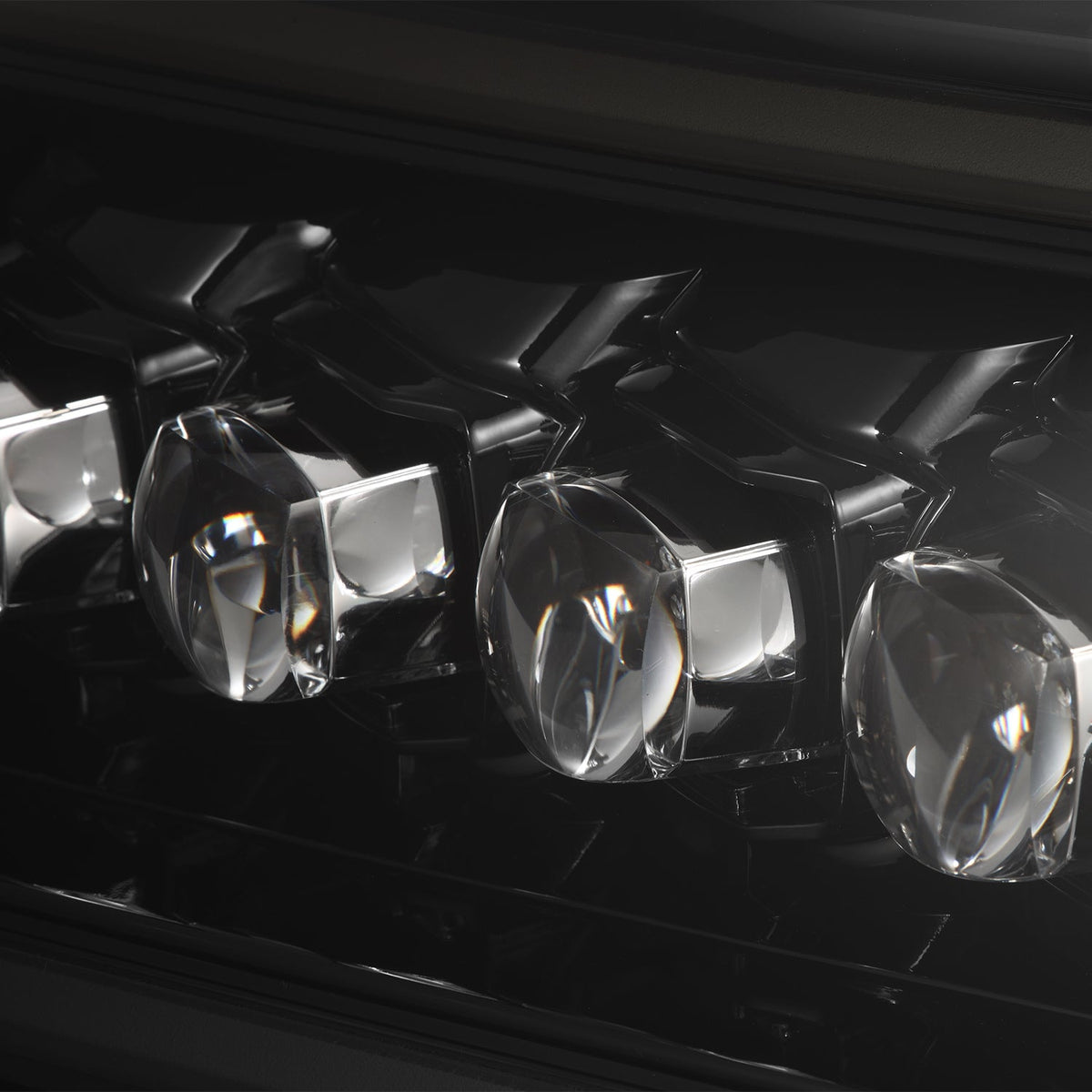 AlphaRex 03-09 Toyota 4Runner NOVA LED Proj Headlights Alpha Black w/Activ Light/Seq Signal/SB DRL - 880372 for 2003-2009 Toy