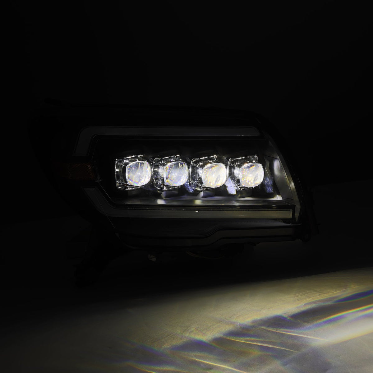 Alpharex 03-09 Toyota 4Runner NOVA-Series Projector Headlights - 880369 by AlphaRex - installed view