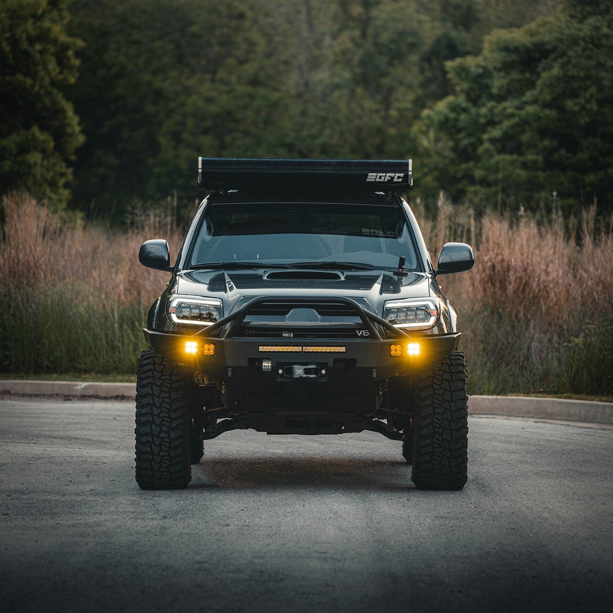 Alpharex 03-09 Toyota 4Runner NOVA-Series Projector Headlights - 880369 by AlphaRex - rear view