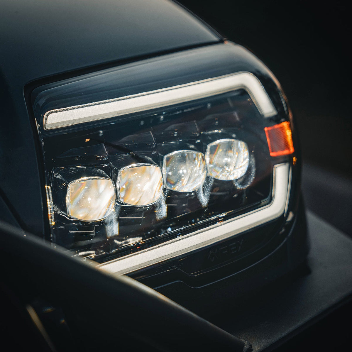 Alpharex 03-09 Toyota 4Runner NOVA-Series Projector Headlights - 880369 by AlphaRex - close-up