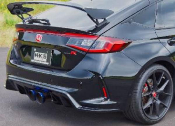 HKS Hi-Power Muffler CIVIC TYPE-R FL5 K20C - 31006-KH001 by HKS - front view