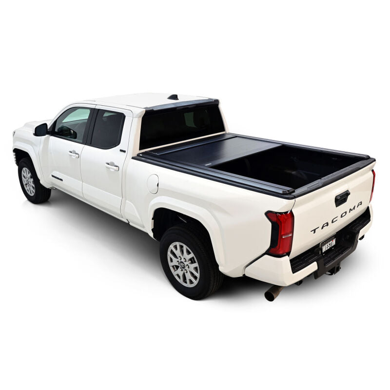 Westin Manual Retractable Tonneau Cover 24-26 Toyota Tacoma 6ft Bed Black - 19-62795