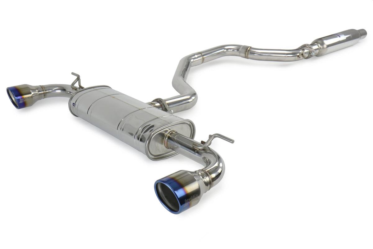 Invidia 15+ VW Golf GTI Q300 Rolled Titanium Tip Cat-Back Exhaust