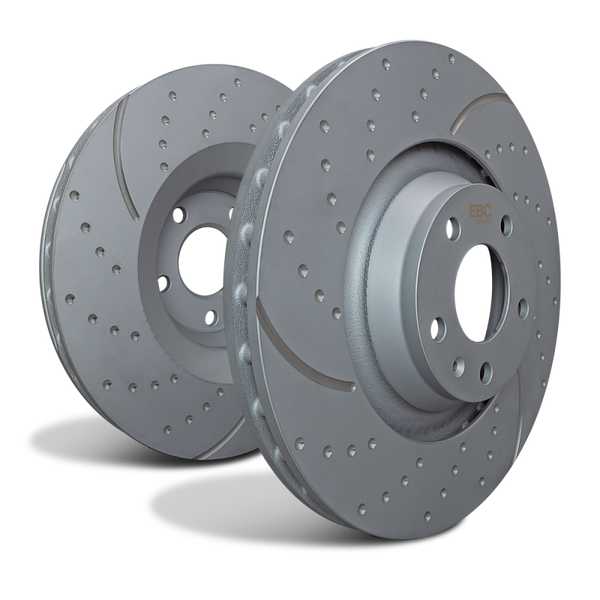 EBC 2021+ Ford Bronco Sport 1.5T Front GD Sport Rotors - GD7870 for 2020-2026 Ford Escape