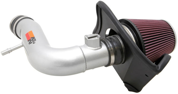 K&N 07-10 Ford Edge 3.5L V6 Silver High Flow Performance Kit - 77-2574KS for 2007-2010 Ford Edge - front view