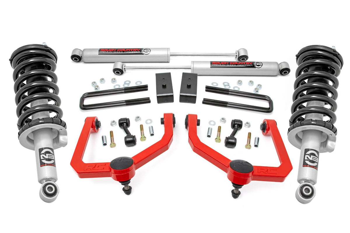 3 Inch Lift Kit | N3 Struts &amp; Shocks | Nissan Titan 4WD (2017-2024)