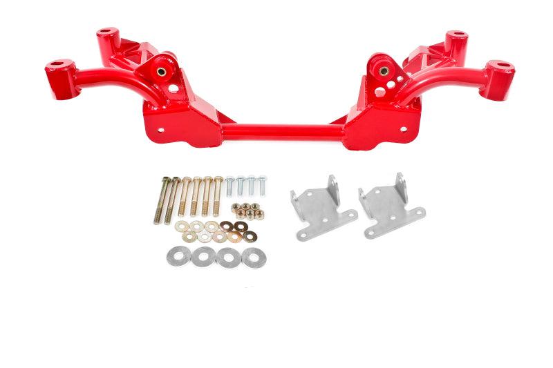 BMR 82-82 3rd Gen F-Body K-Member w/ SBC/BBC Motor Mounts and STD. Rack Mounts - Red - KM007R