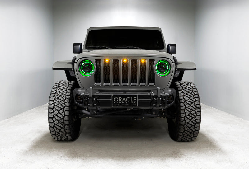 Oracle Oculus Bi-LED Projector Headlights for Jeep JL/Gladiator JT - w/ Simple Cntrl SEE WARRANTY - 5839-504-B