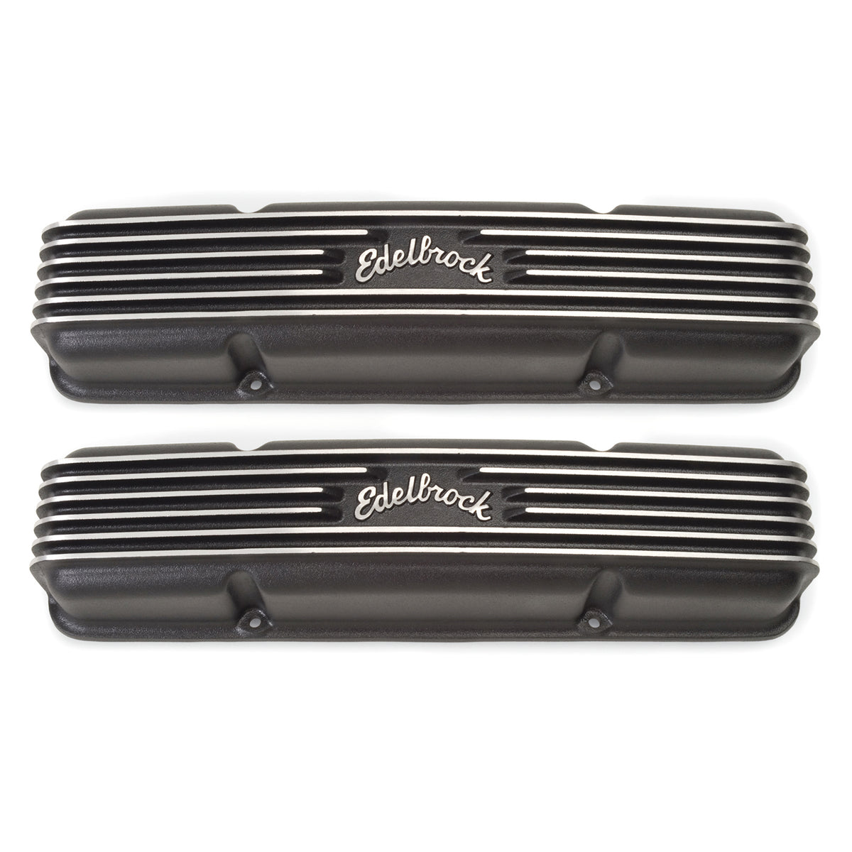 Edelbrock Valve Cover Classic Series Chevrolet 1959-1986 262-400 CI V8 Black - 41453