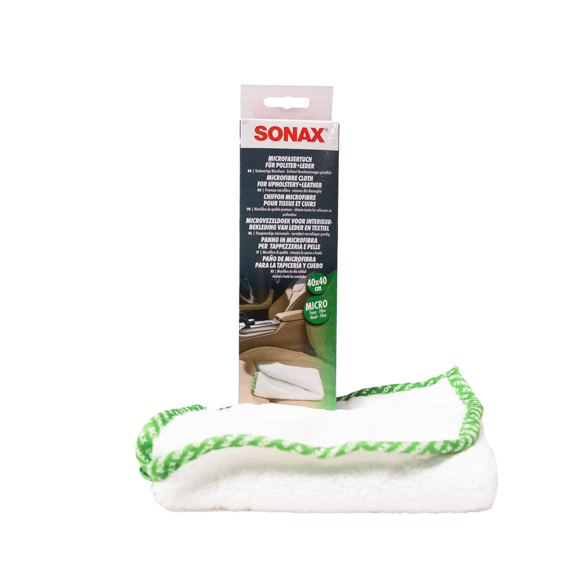 SONAX Microfibre Cloth For Upholstery Leather