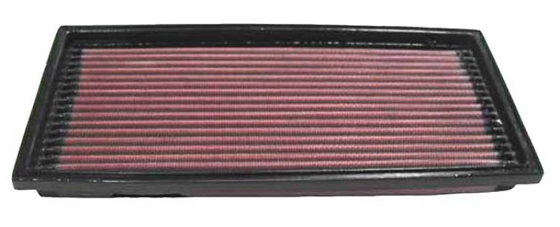 K&N Replacement Air Filter FORD ESCORT L4-1.9L H.O.;91-96 - 33-2126 for 1991-1996 Ford Escort - front view