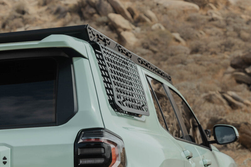 DV8 25-26 Toyota 4Runner Exterior Window Molles (Use w/ PN dveRRTF3-02) - Driver & Passenger - RRTF3-02EM