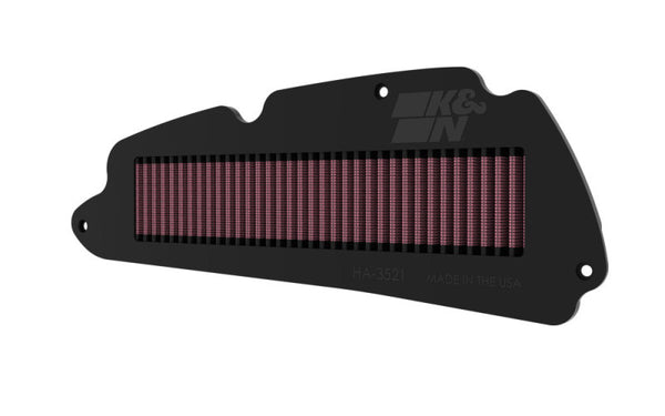 K&N 21-22 Honda Forza 300/350 Replacement Air Filter - HA-3521 by K&N Engineering - front view