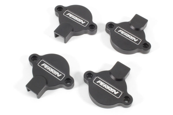 Perrin BRZ/FR-S/86 Cam Solenoid Cover - Black - PSP-ENG-173BK by Perrin Performance - front view