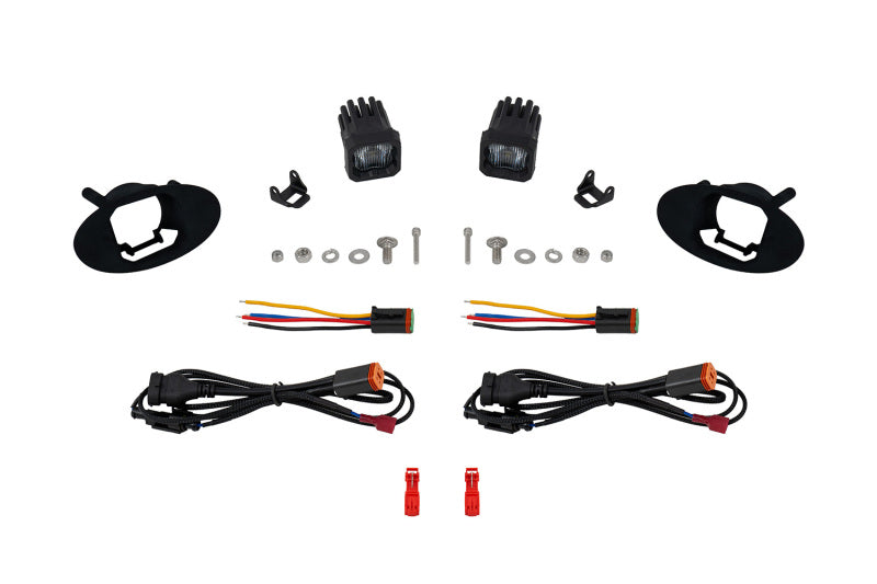 Diode Dynamics SSC1 Type MZ LED Fog Light Kit White SAE Fog - DD8445