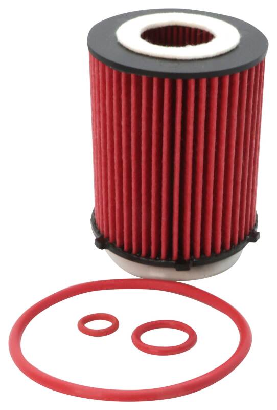 K&N 13-23 Mercedes-Benz CLA250 2.0L L4 OIL FILTER - HP-7051 for 2014-2023 Mercedes Benz CLA - front view