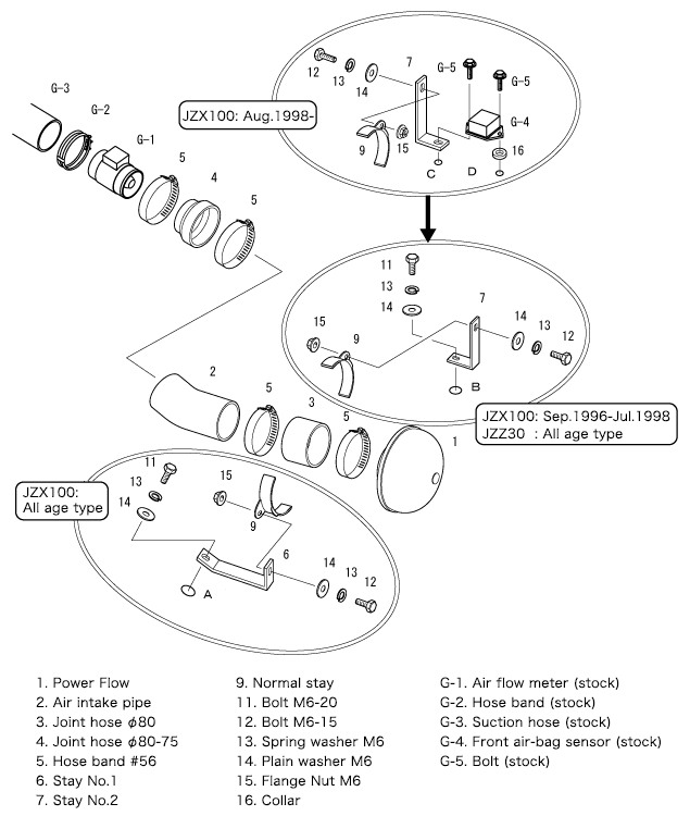 HKS Super Power Flow Classification - 70019-AT104