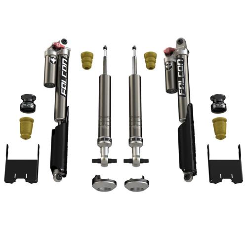 Falcon Shocks - 2015+ F-150 2.25” Tow/haul Level System - 05-04-32-400-002