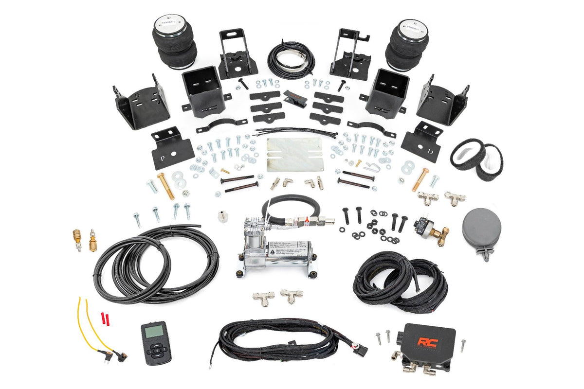 Air Spring Kit w/compressor | Wireless Controller | 3-6&quot; Lifts | Ford F-250/F-350 Super Duty (05-16)