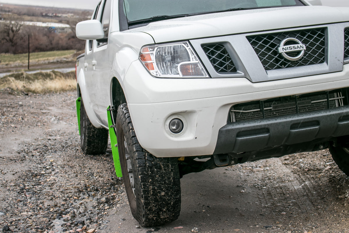 RokBlokz - Nissan Frontier &#39;05-&#39;21 Mud Flaps