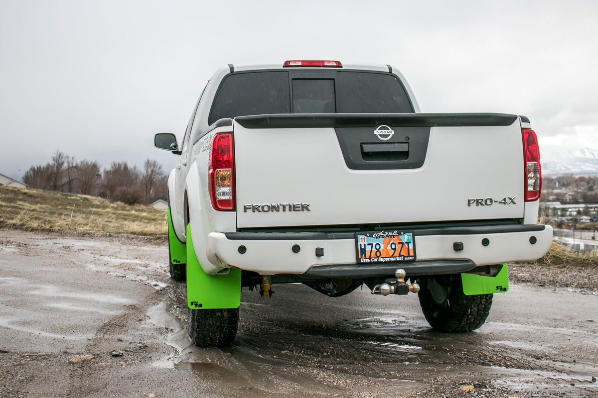 RokBlokz - Nissan Frontier &#39;05-&#39;21 Mud Flaps