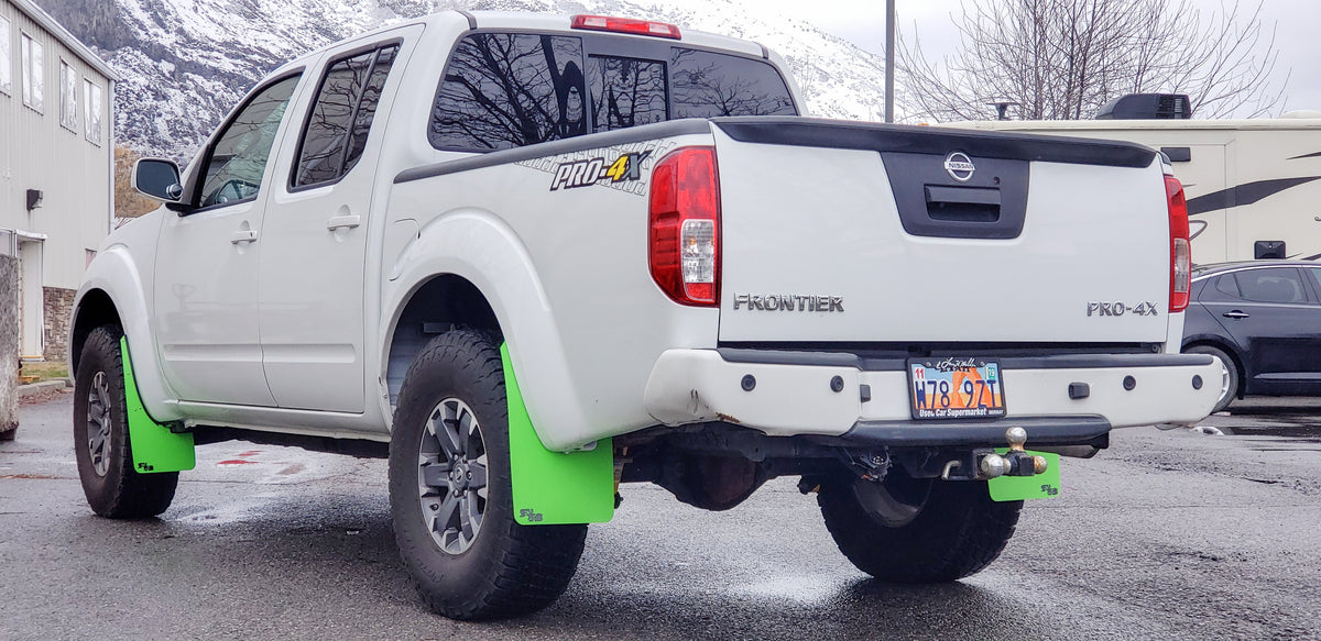 RokBlokz - Nissan Frontier &#39;05-&#39;21 Mud Flaps