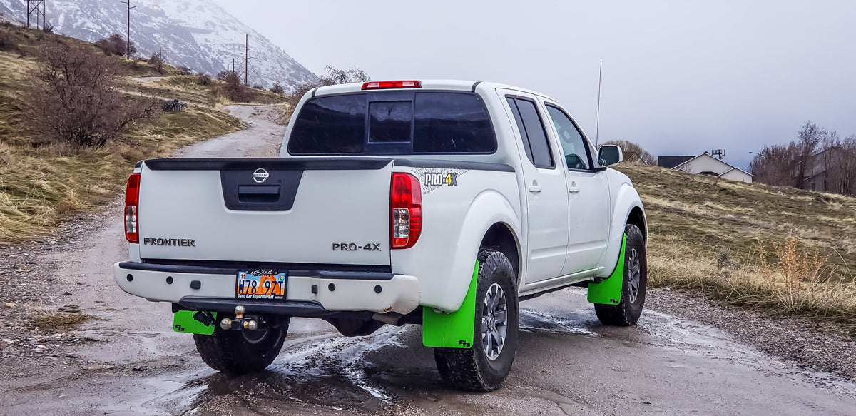RokBlokz - Nissan Frontier &#39;05-&#39;21 Mud Flaps