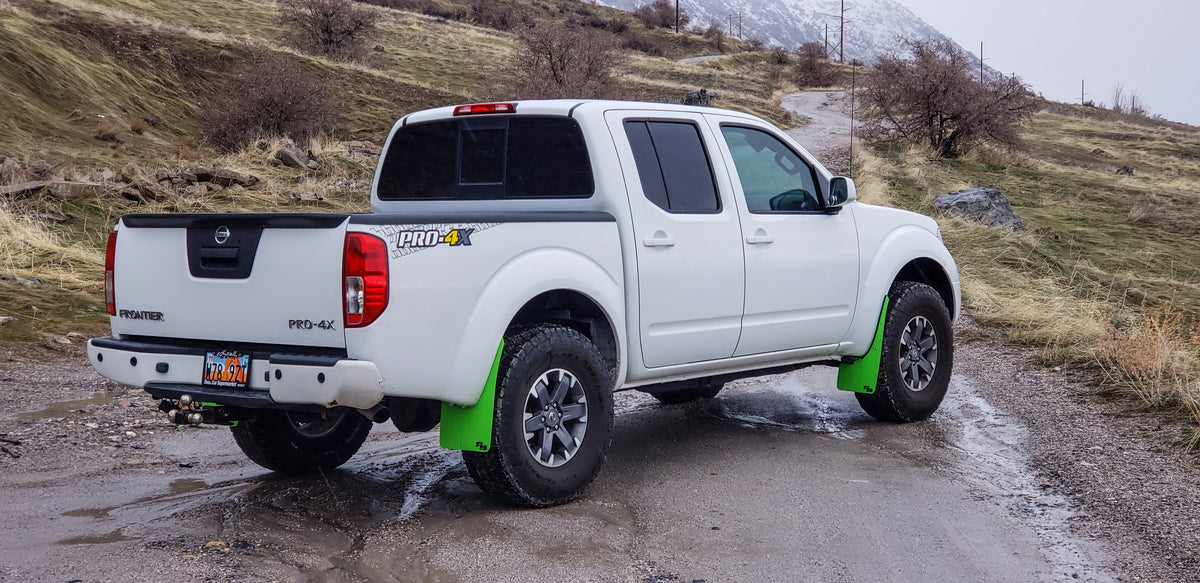 RokBlokz - Nissan Frontier &#39;05-&#39;21 Mud Flaps