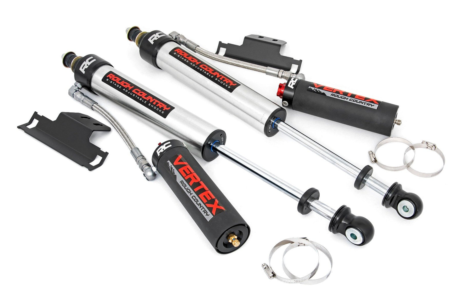 Vertex 2.5 Adjustable Rear Shocks | 6-7" | Toyota Tacoma 2WD/4WD (2005-2023)