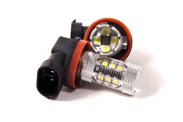Diode Dynamics H8 XP80 LED - Cool - White (Pair) - DD0187P for 2006-2019 Kia Sedona - front view
