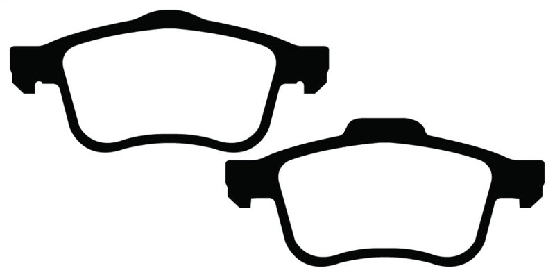 EBC 13+ Fiat 500L 1.4 Turbo Yellowstuff Front Brake Pads - DP43026R