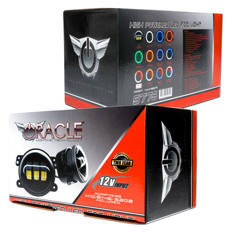 Oracle High Powered LED Fog Lights - Red SEE WARRANTY - 5775-003