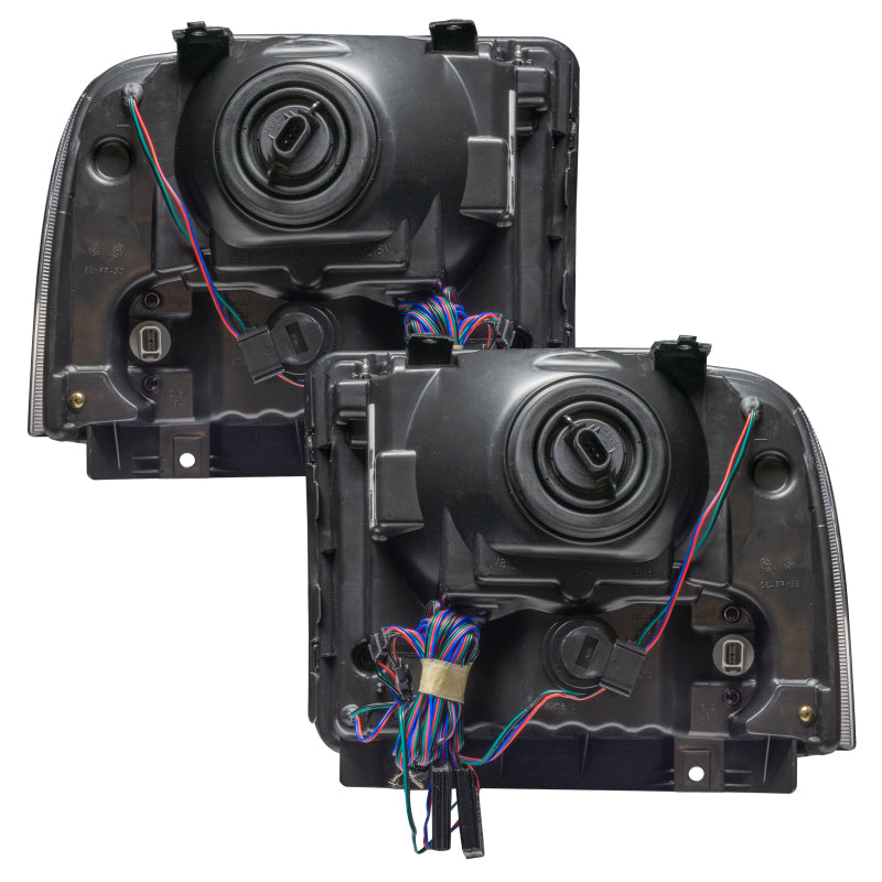 Oracle 05 Ford Excursion SMD HL - Chrome - ColorSHIFT w/ Simple Controller SEE WARRANTY - 7146-504