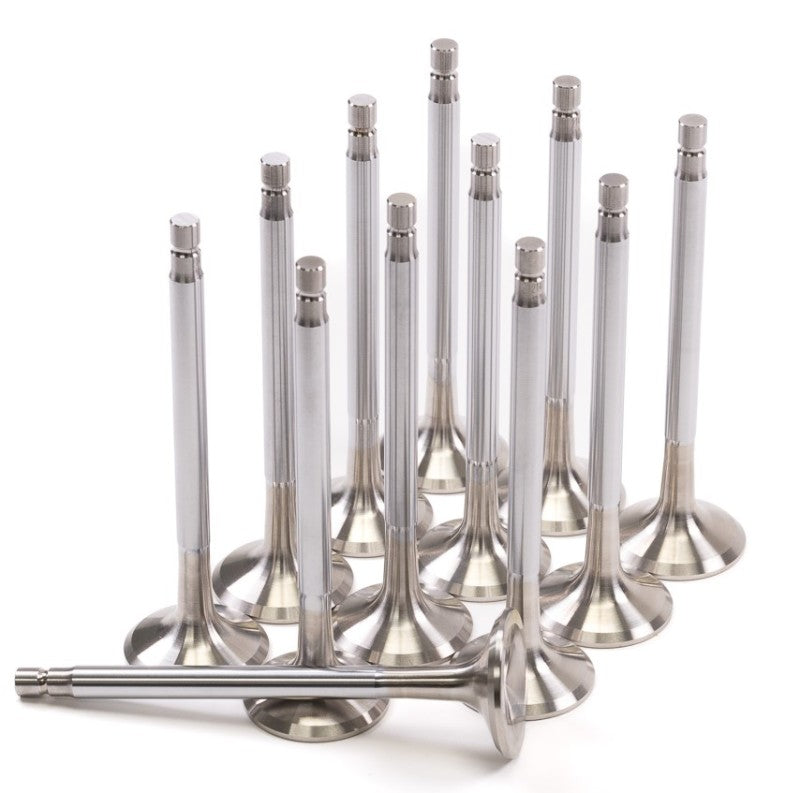 GSC P-D Nissan RB26DETT 35.65mm Head +1mm OS 103.8mm Long +1.5mm Tip Intake Valve - Set of 12 - 2148-12