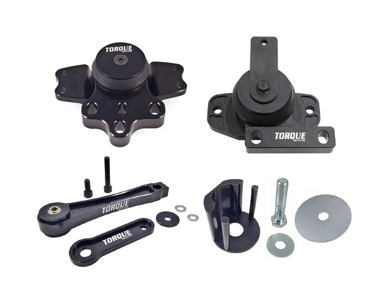 Torque Solution Engine Transmission &amp; Pendulum Mount Kit w/ Street Insert VW Jetta Golf 2006-2008.5 - TS-VW-012P-AS